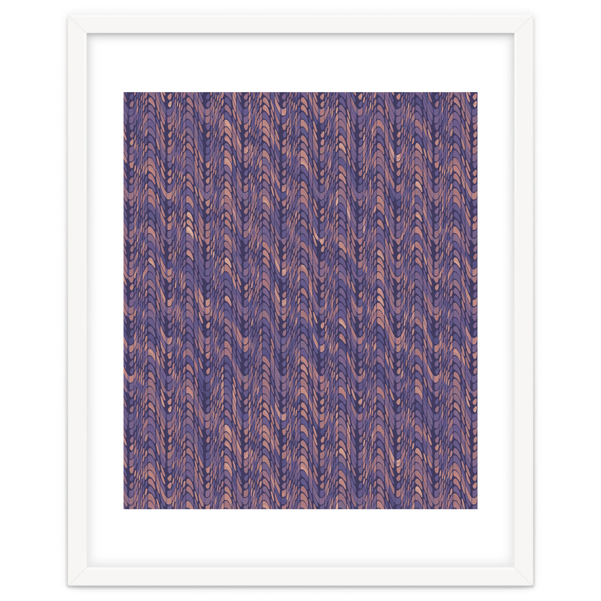 End Of Silence, Dark Purple Neutral Graphic Design, Eclectic Texture Pattern
