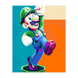 Mario Luigi Pop Art Cartoon Pop Art (Print Only) thumbnail