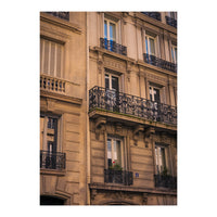 Street Photography - Haussmanian Facade, Paris (Print Only)