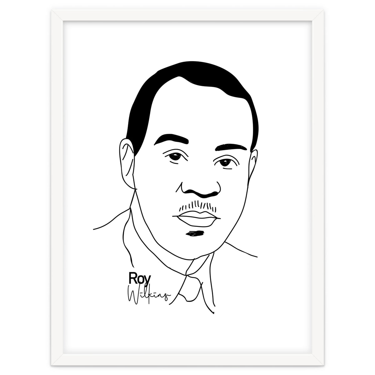 Roy Wilkins American Civil Rights Leader