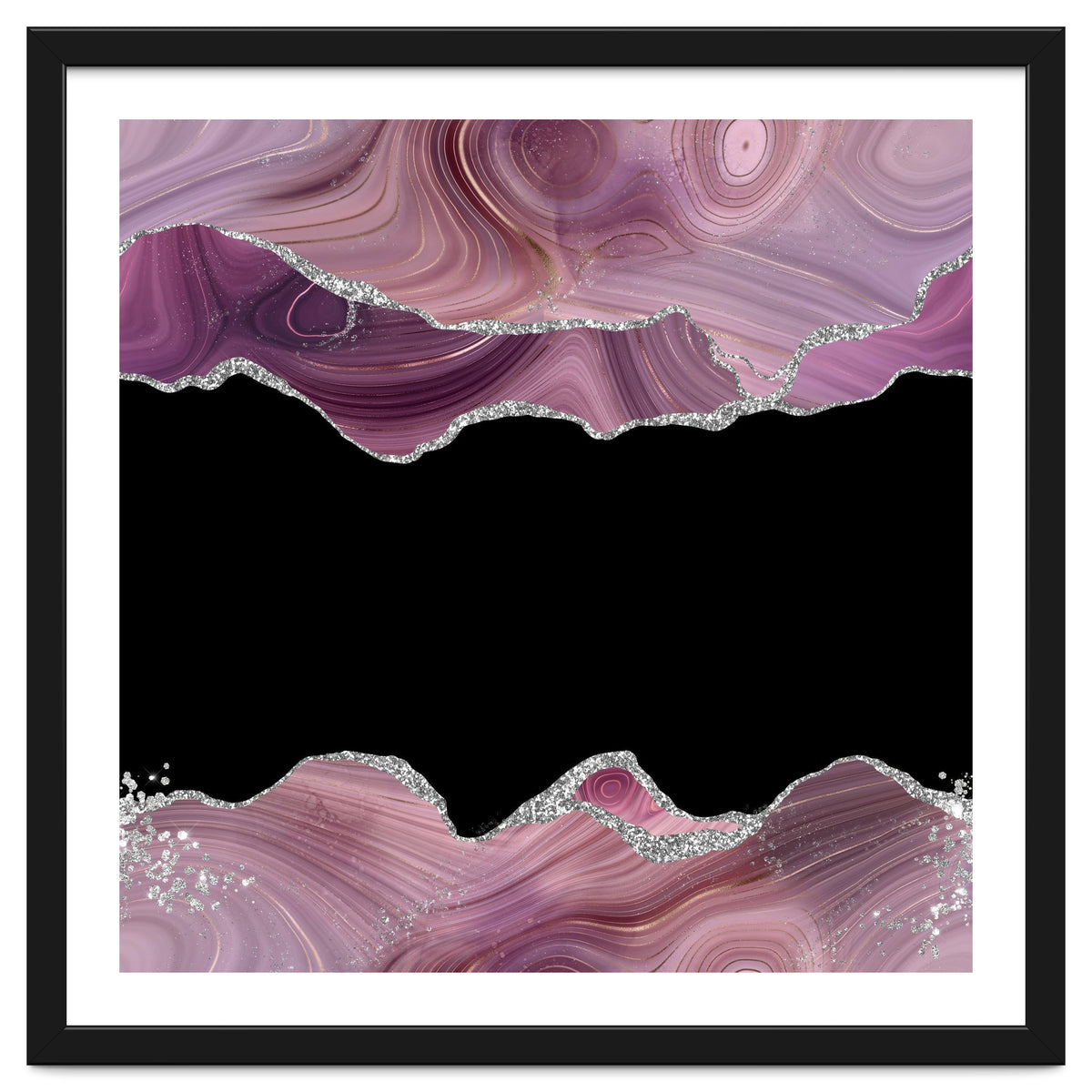 Mauve & Silver Agate Texture 03