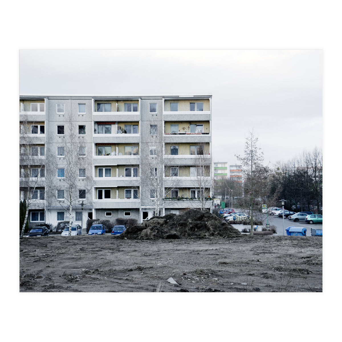 Silent blue town  (Print Only)