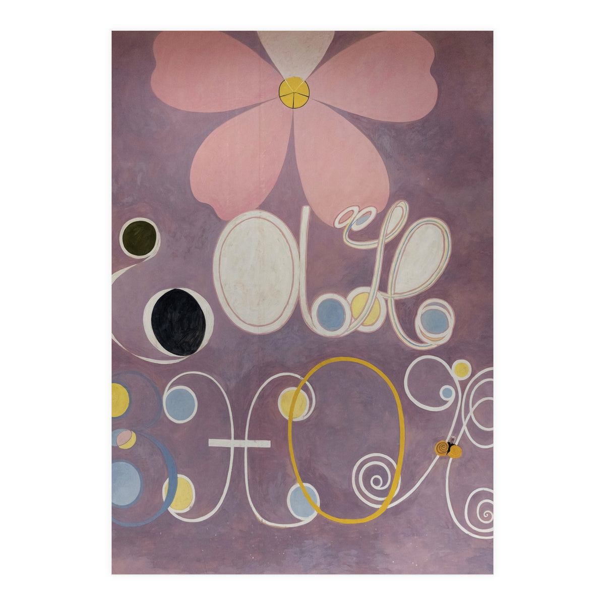 Hilma af Klint - The Ten Largest No 7 Adulthood Abstract Spiritual Art (Print Only)