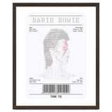 Receipt Art David Bowie thumbnail