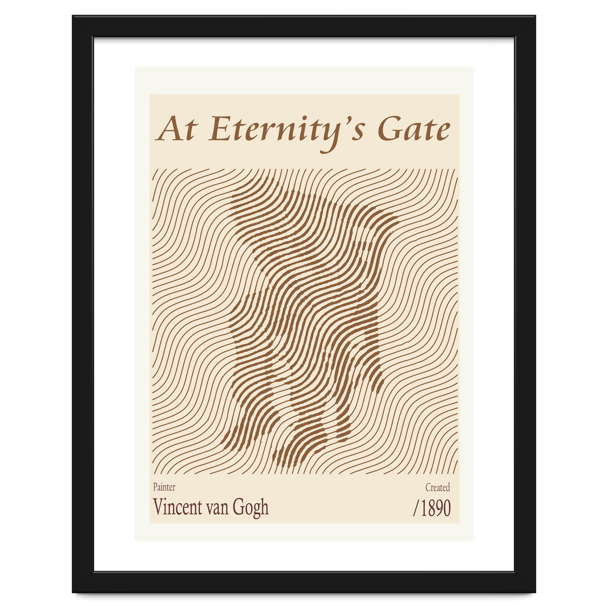 At Eternity’s Gate Vincent Van Gogh (1890)