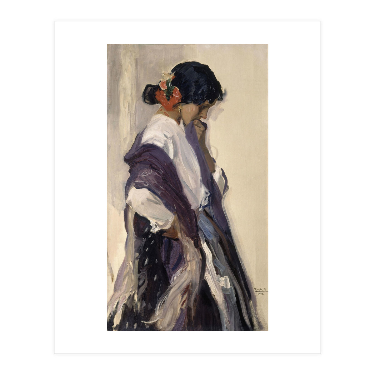 GIPSY ("GITANA") - 1912. (Print Only)