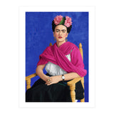 Frida Kahlo Portrait Illustration (Print Only) thumbnail