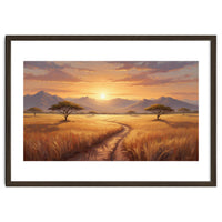 Golden Peak Sunset