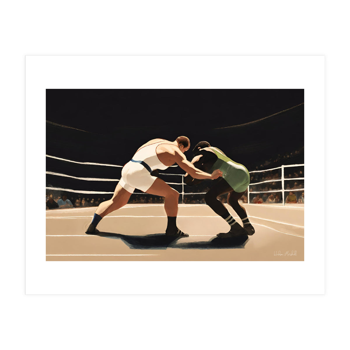 Wrestlers #6 (Print Only)