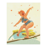 Sudden Wind On A Wooden Beam (Print Only) thumbnail