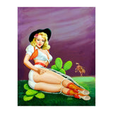 Sexy Pinup Gil Fell On Cactus From A Horse (Print Only) thumbnail
