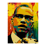Malcolm X Colorful Abstract Art 2 (Print Only) thumbnail