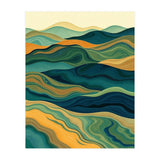Rolling Hills of Oceania (Print Only) thumbnail