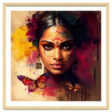 Golden Butterfly Hindu Portrait thumbnail