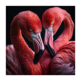 Two Flamingos Together (Print Only) thumbnail