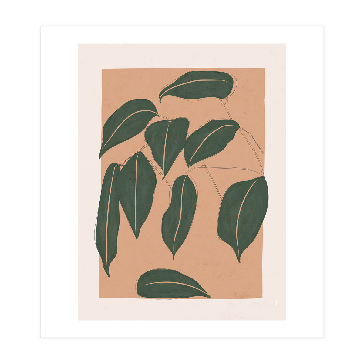 Tropical Leaves (Print Only)
