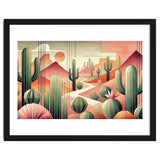 Art Deco Desert Cacti thumbnail