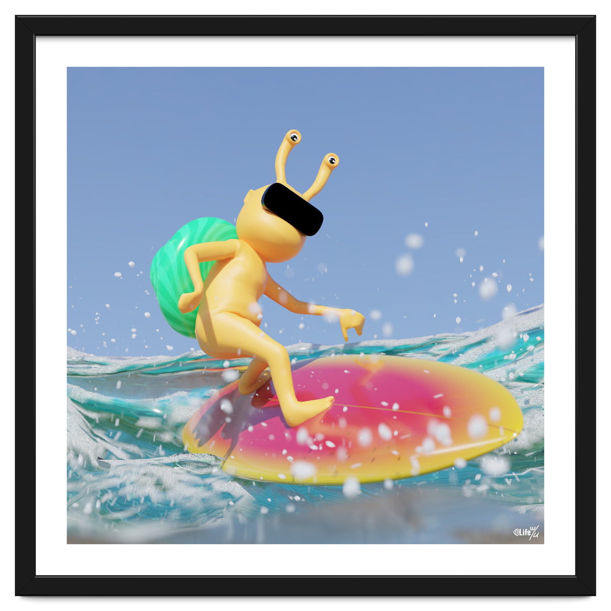 Surfing - angle #2 (Lwuba 043 Salt Proof Surfing 02)