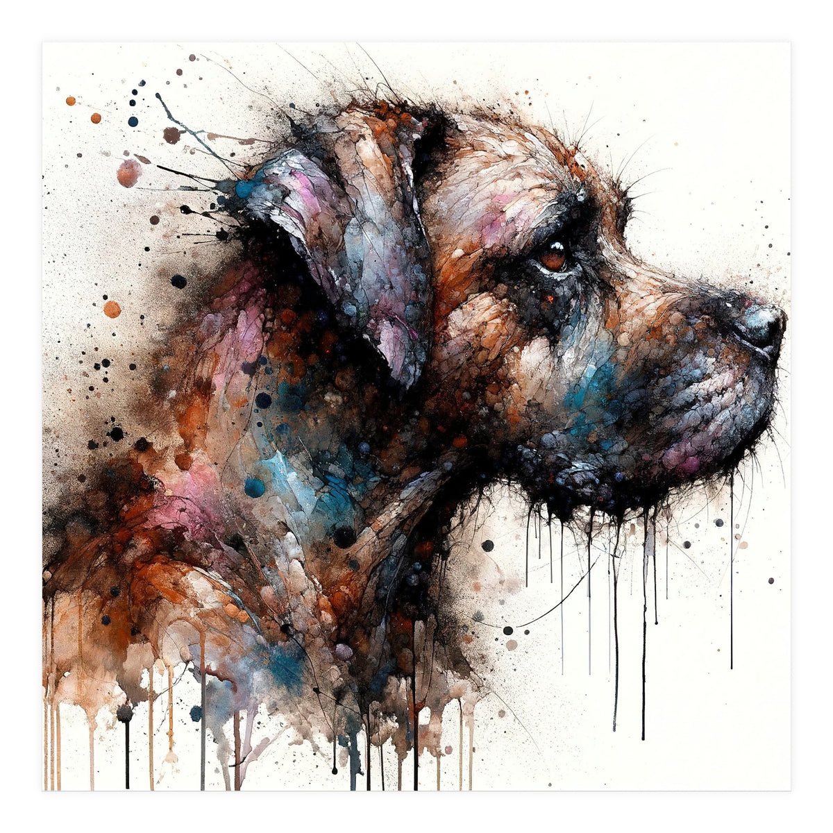 Powerful Dog (Print Only)