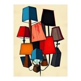 The Lamp Abstract Elegant (Print Only) thumbnail