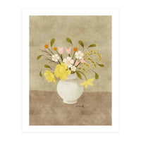 Spring Vase Of Tulips (Print Only)