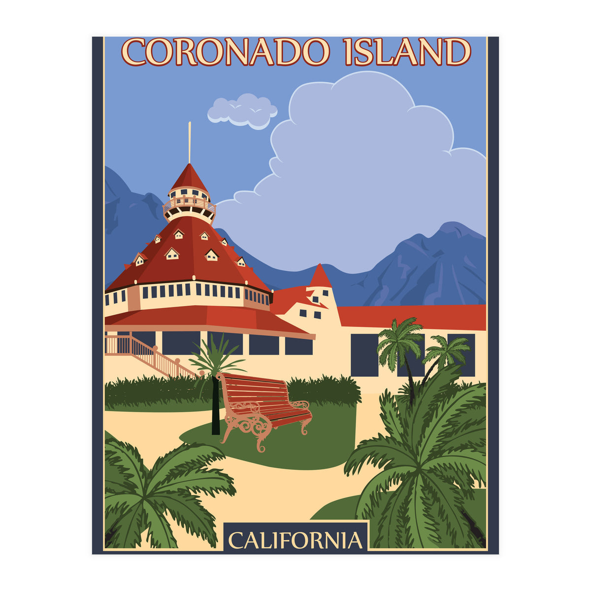 Coronado Island, California (Print Only)