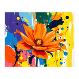 Modern Vibrant Flower (Print Only) thumbnail