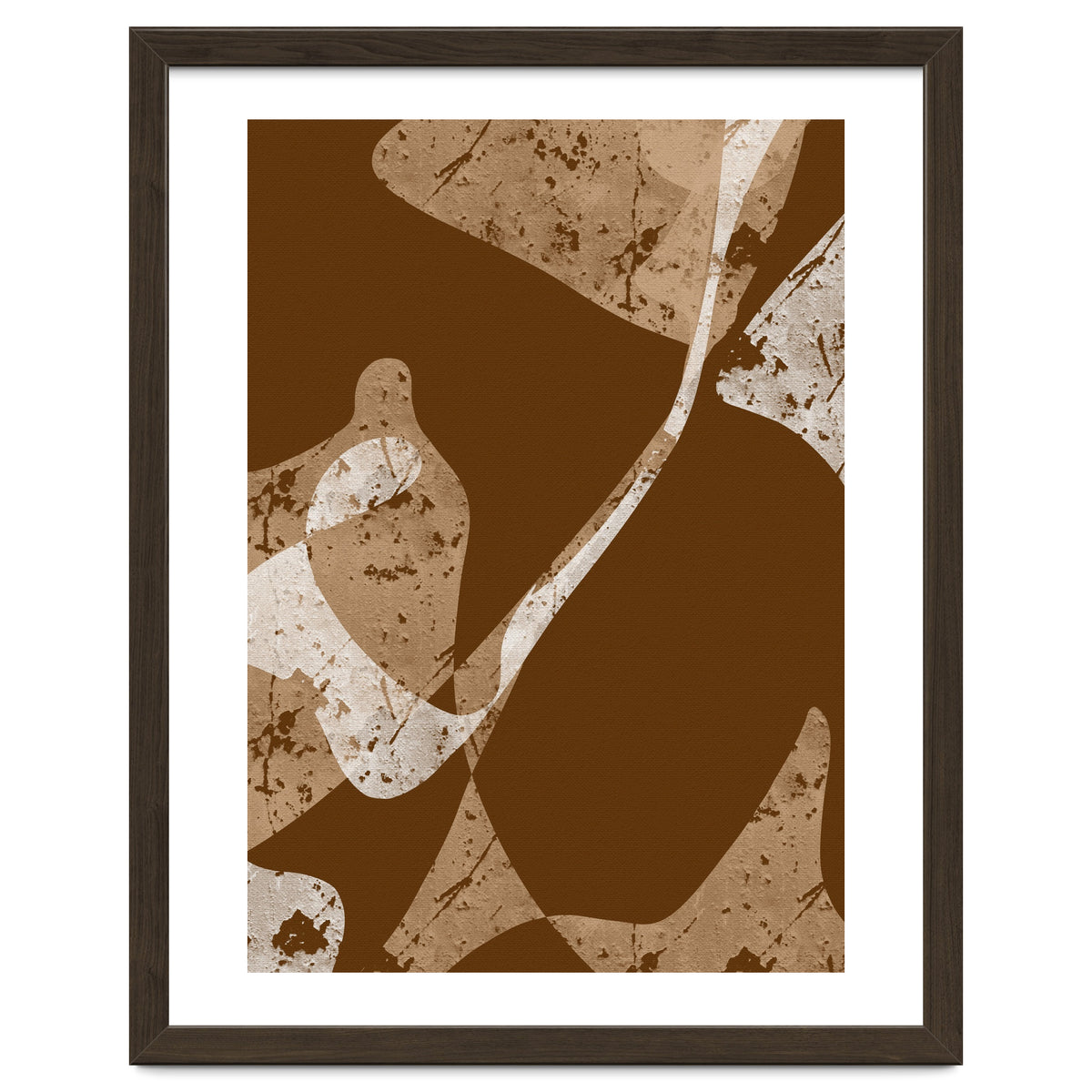Brown Abstract Minimalist