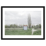 Hut in the middle of green field thumbnail