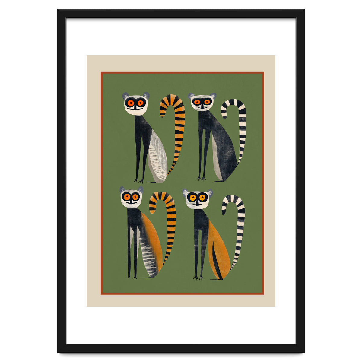 Striped Lemurs