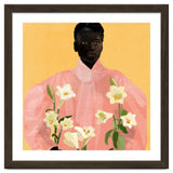 Girl Holding Flowers 2 thumbnail