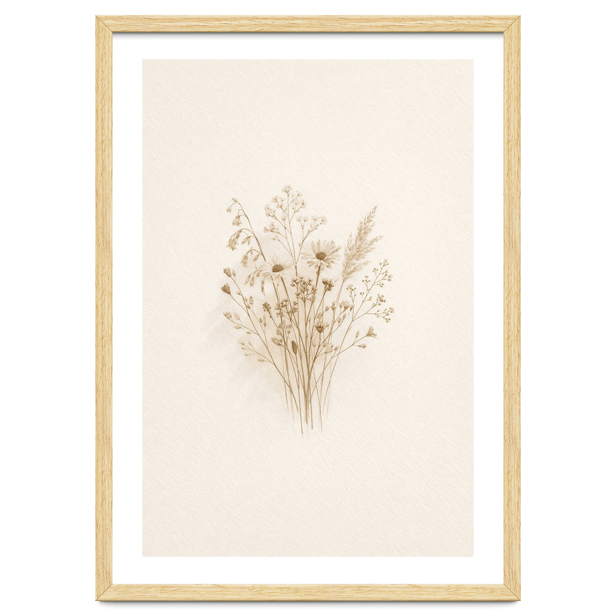 Minimalist Japandi Textures in Warm