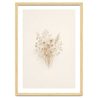 Minimalist Japandi Textures in Warm