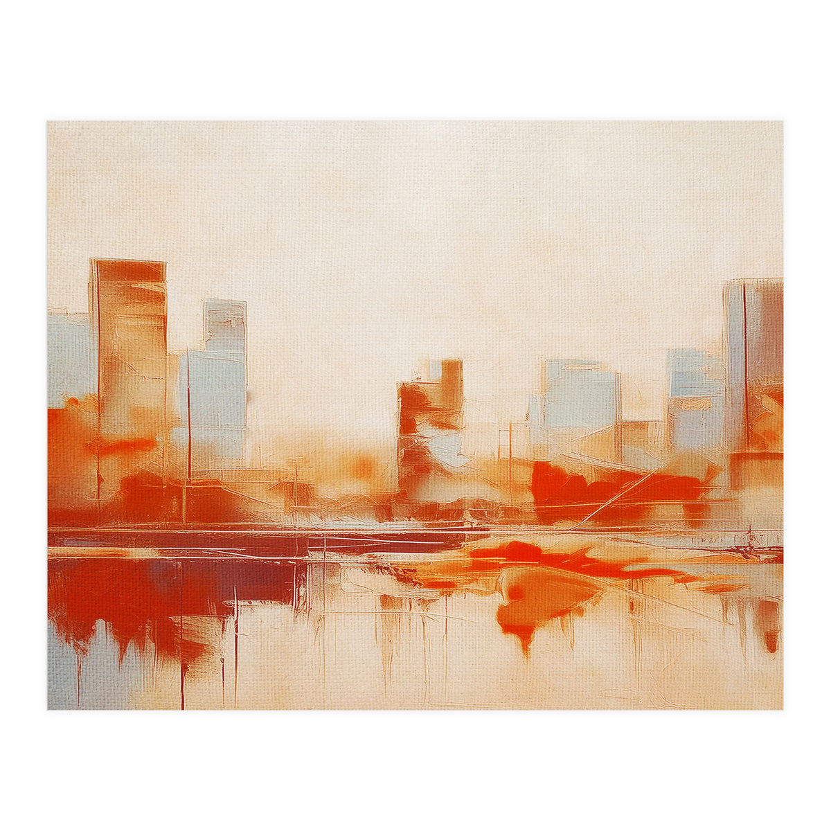 Buildings At Dusk 02 (Print Only)