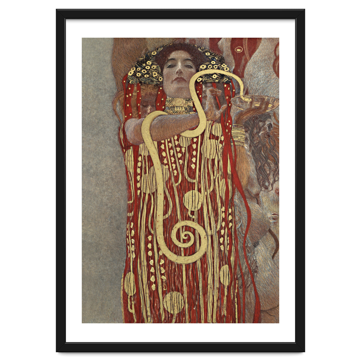 Gustav Klimt – Hygieia (1907) | Iconic Art Nouveau Masterpiece