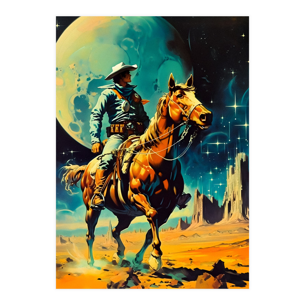 The Space Cowboy (Print Only)