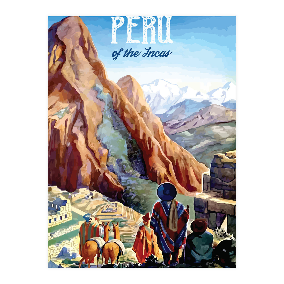 Peru Of The Incas (Print Only)