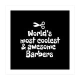 world's most coolest and awesome barbers (Print Only) thumbnail