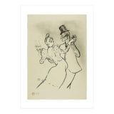 La Goulue. Henri de Toulouse-Lautrec; French, 1864-1901. Date: 1894. Dimensions: 308 × 254 mm (im... (Print Only) thumbnail