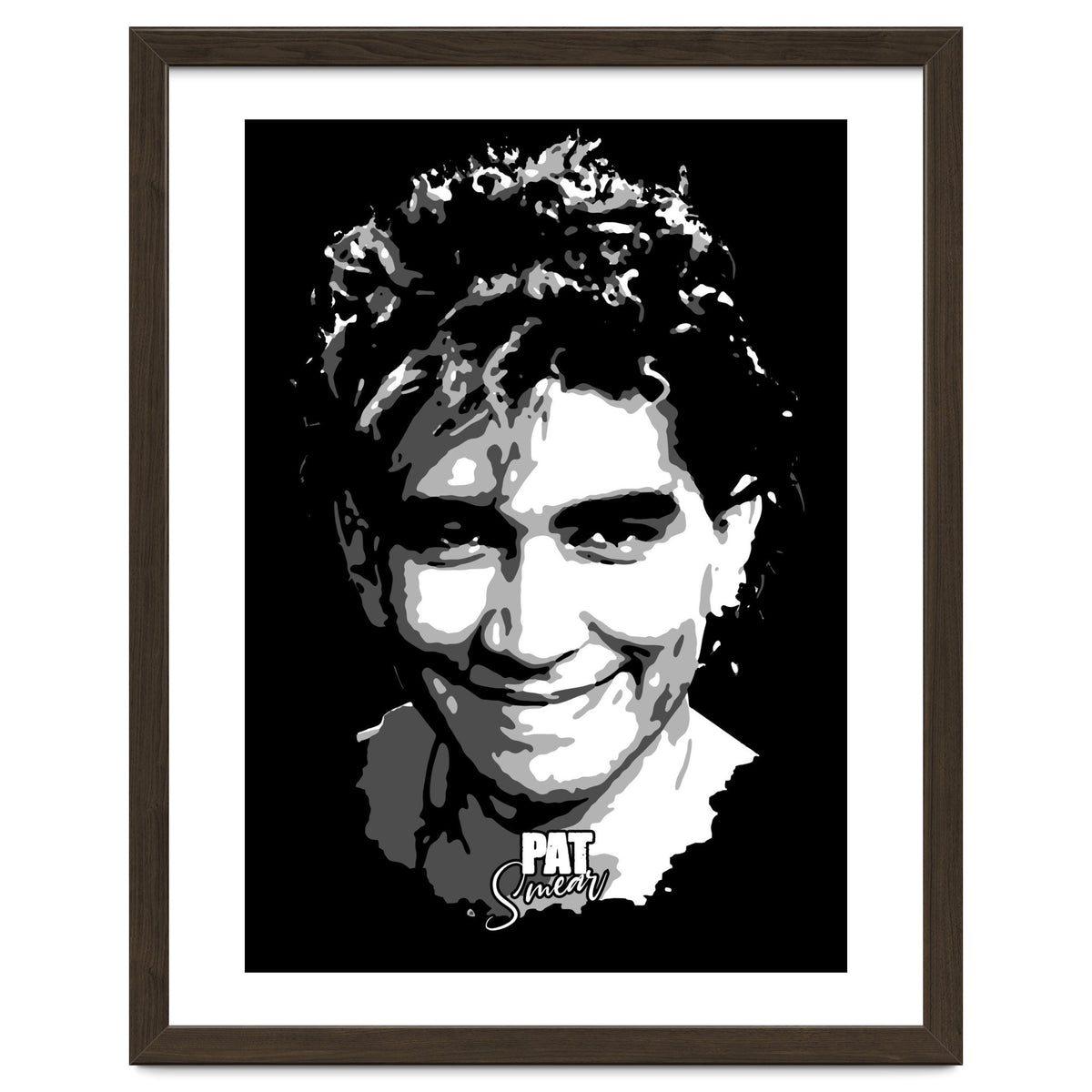 Pat Smear American Musician Legend in Grayscale