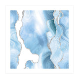 Blue & Silver Agate Glitter Texture 05  (Print Only) thumbnail