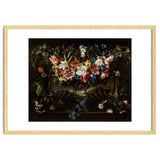 Juan de Arellano / 'Garland of Flowers with Landscape', 1652, Spanish School. thumbnail