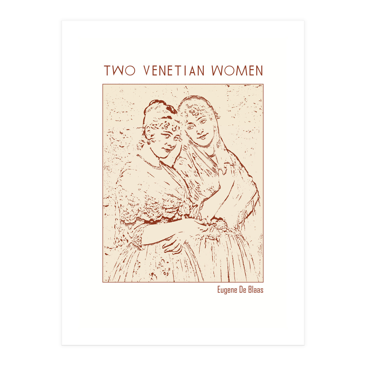 Two Venetian Women   (Print Only)