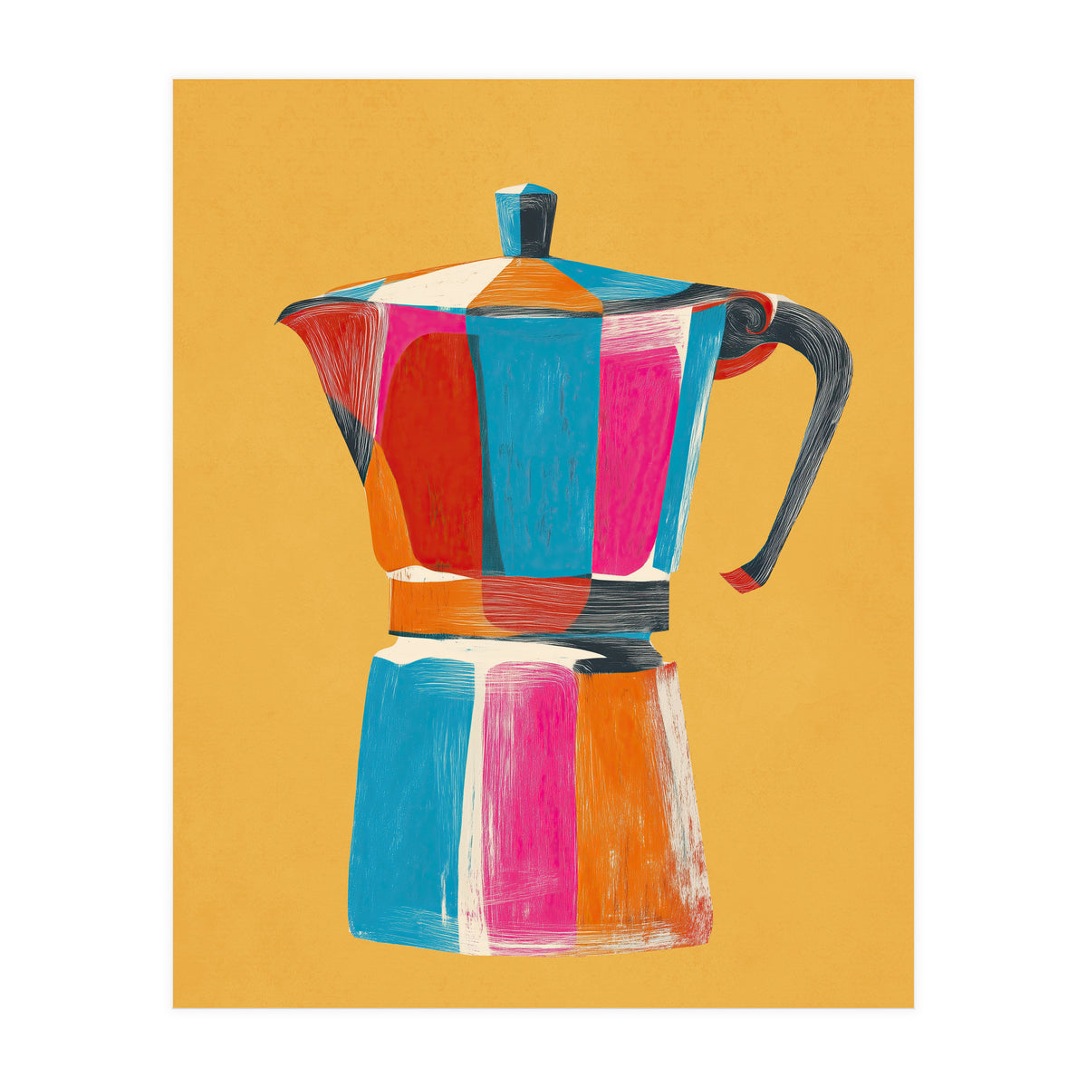 Color Block Moka (Print Only)