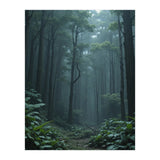 Ethereal Misty Forest in the Rain (Print Only) thumbnail