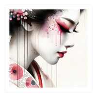 Petal Drift Modern Geisha (Print Only)