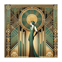 Opulent Elegance A Tribute To Art Deco (Print Only)
