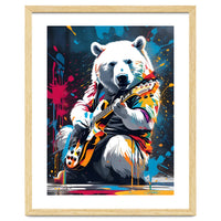 Polar Bear Playing Guitar, Graffiti