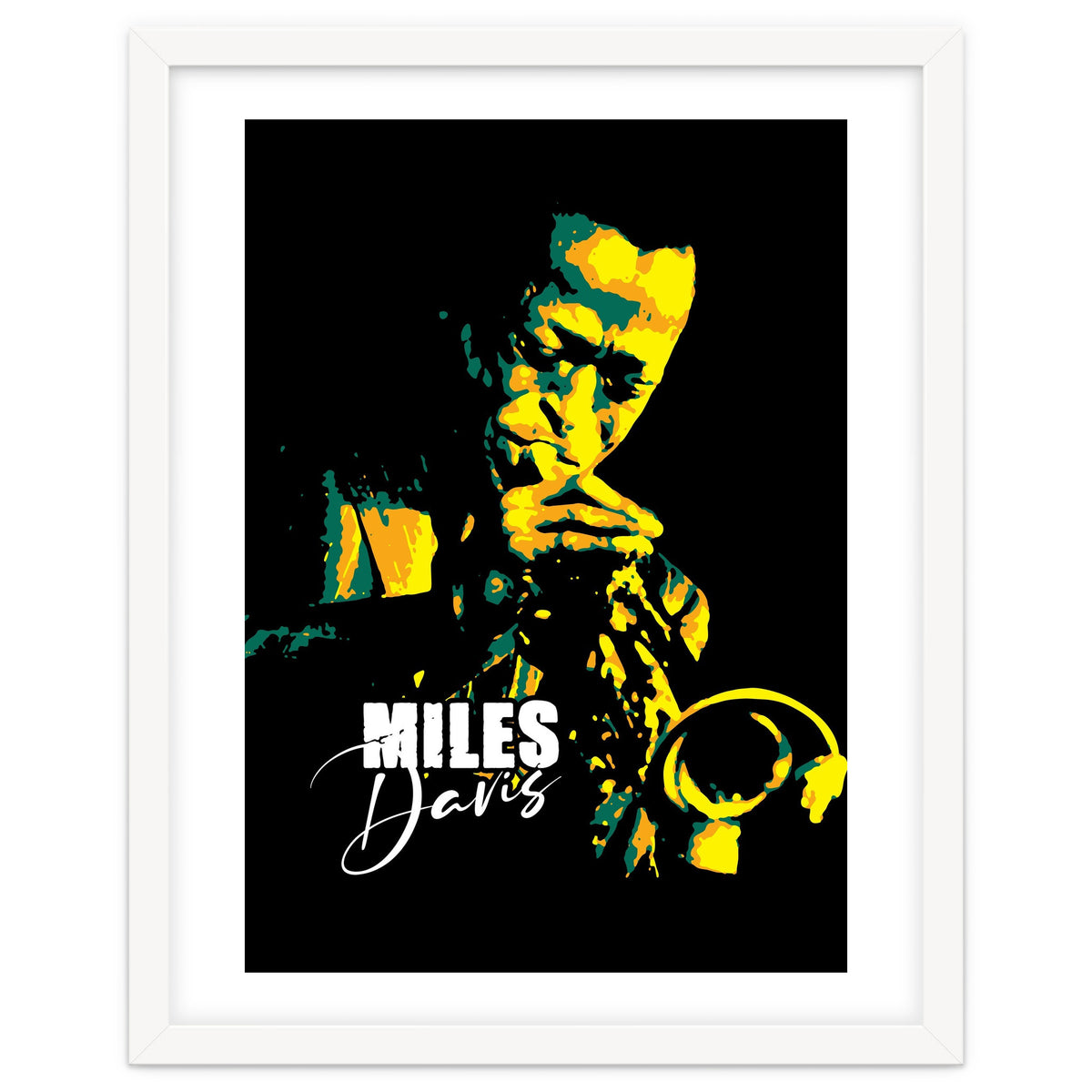 Miles Davis American Jazz Trumpeter