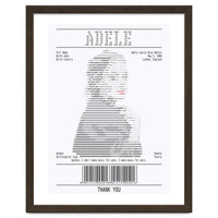 Receipt Art Adele